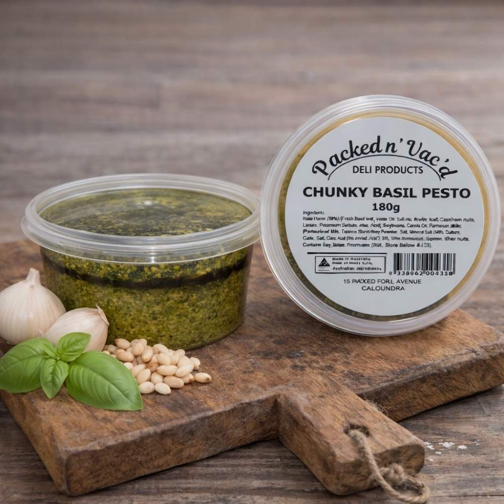 Chunky Basil Pesto
