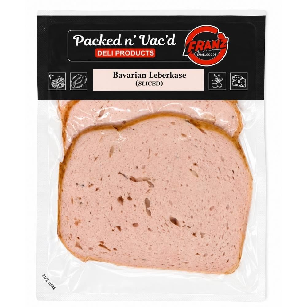 Bavarian Leberkase Sliced